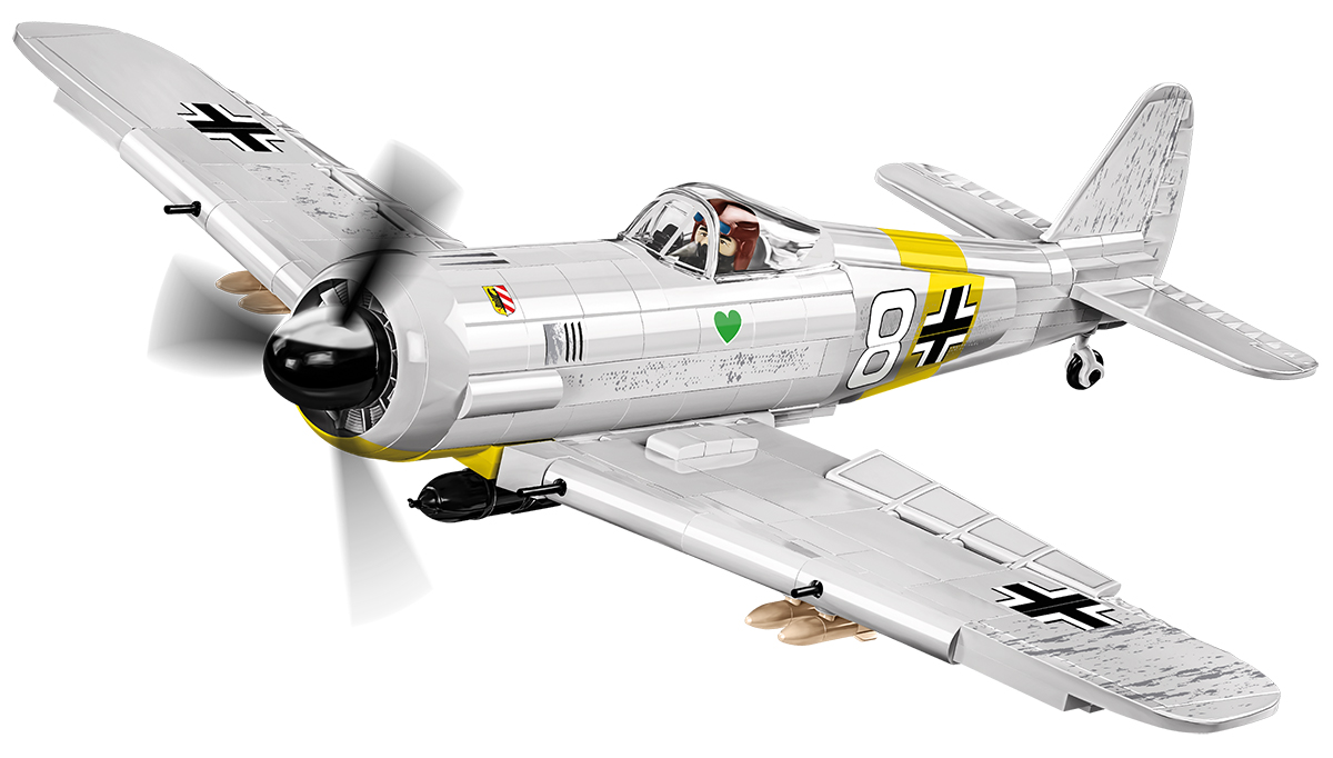 COBI 5775 Focke-Wulf Fw 190 A-4 | 390 Teile 1:32 Jagdflugzeug – Bild 3