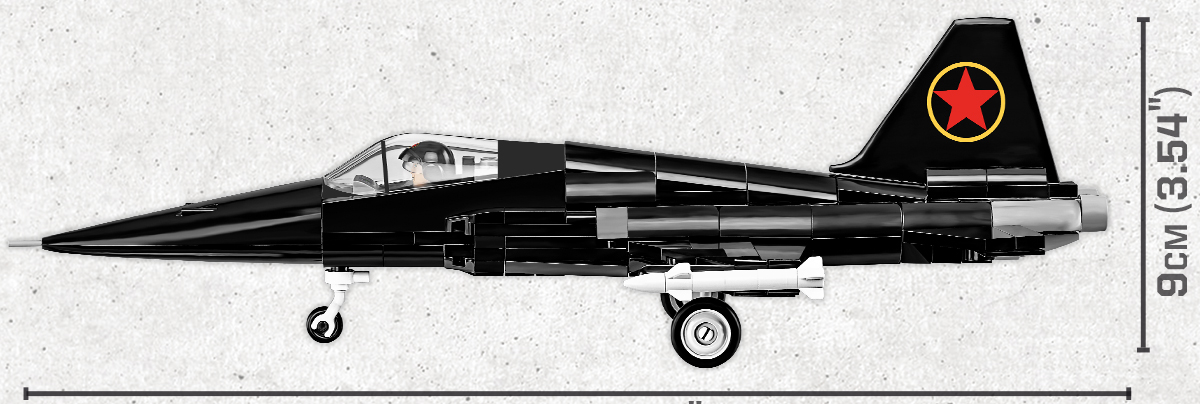 COBI 5859 MiG-28 Top Gun® | 332 Teile Jet 1:48 – Bild 9