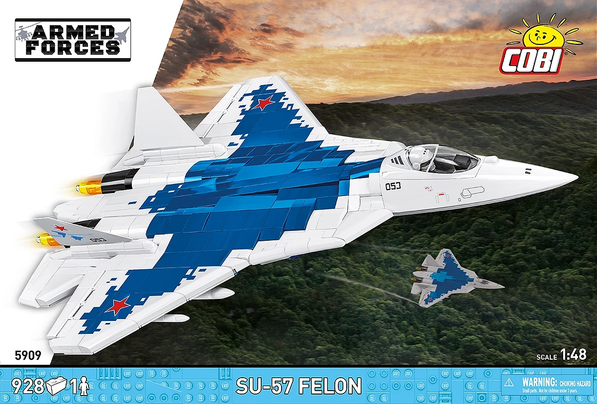 COBI 5909 Su-57 Felon (1:48) | Moderner Stealth-Jet