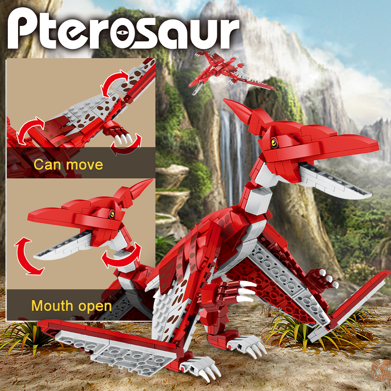 WOMA C0445-DS Pterosaur Flugsaurier | 308 Teile Dino – Bild 4