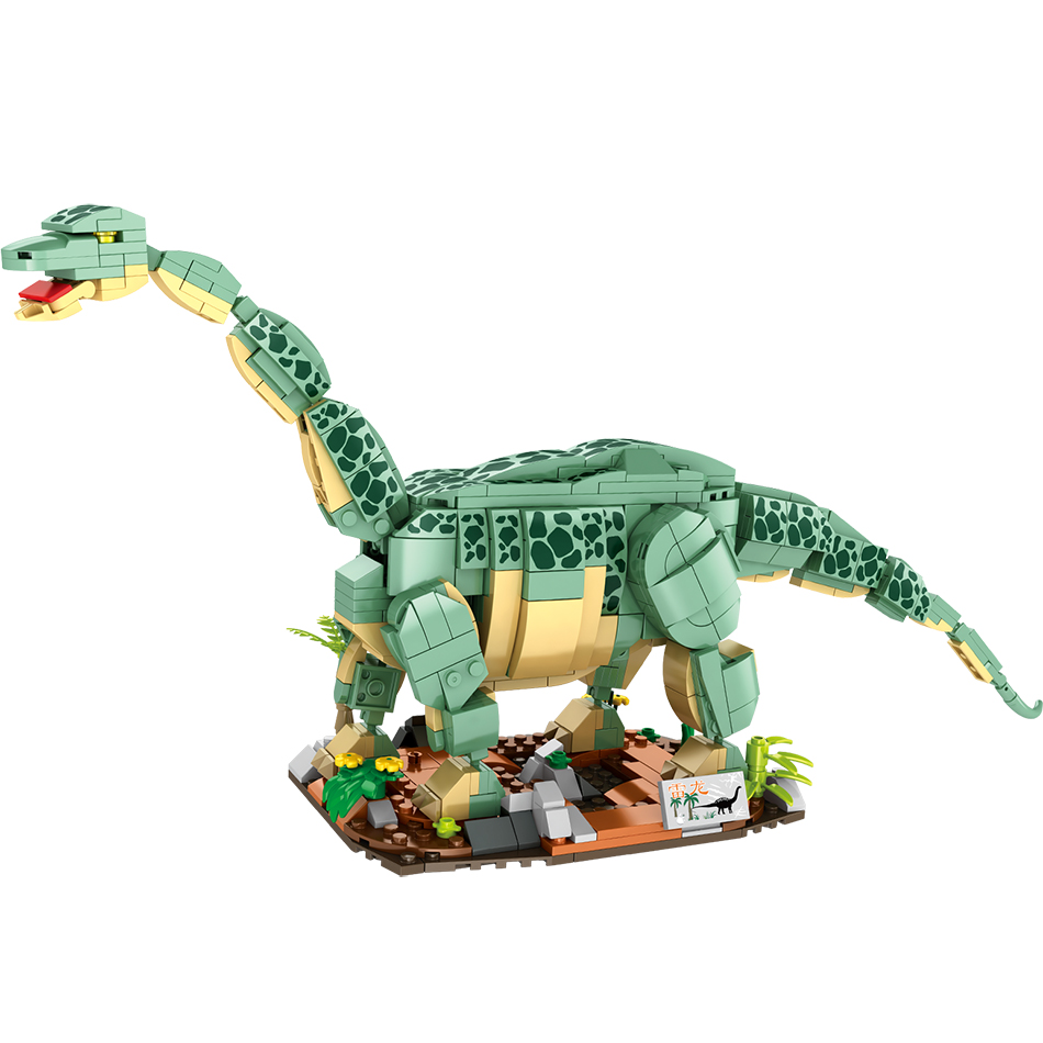 WOMA C0447-DS Brontosaurus | 589 Teile Dino – Bild 4