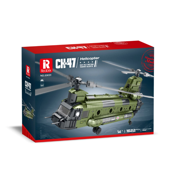 Reobrix 33031 CH-47 Transporthubschrauber | 1458 Teile