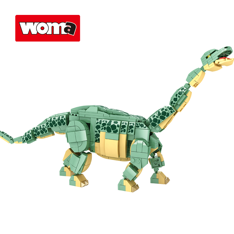 WOMA C0447-DS Brontosaurus | 589 Teile Dino – Bild 3