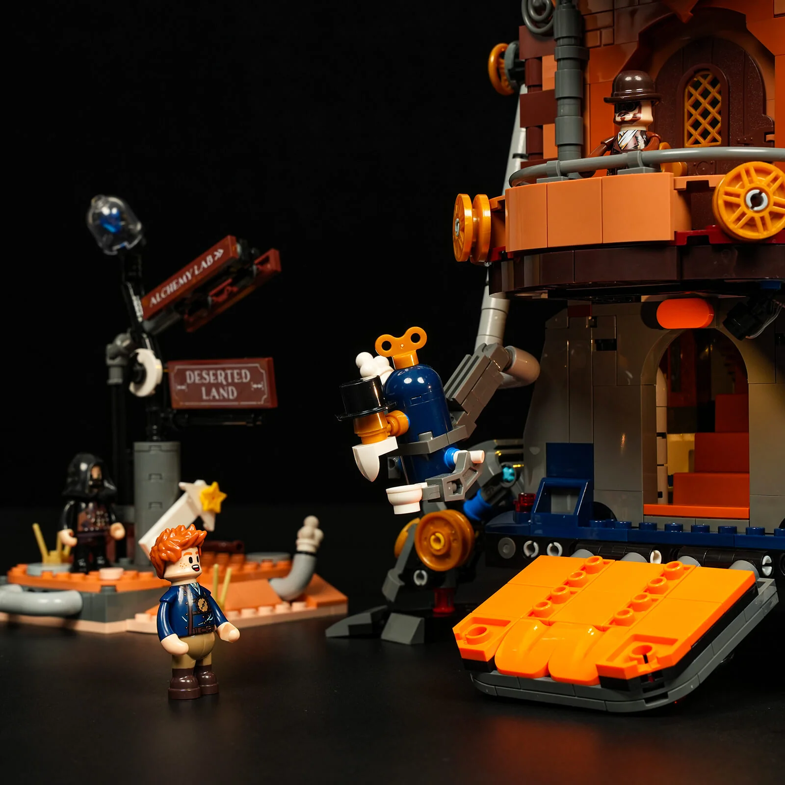 Lumibricks L9103 Alchemist's Moving Castle mit LED | 2690 Teile – Bild 14