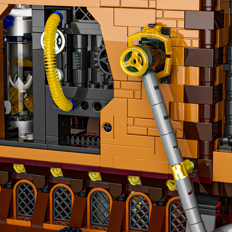 Lumibricks L9103 Alchemist's Moving Castle mit LED | 2690 Teile – Bild 8