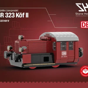 Stone Heap SH-3004 DB BR 323 Köf II Klemmbausteine | 406 Teile