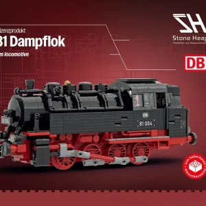 Stone Heap SH-3007 BR 81 Dampflok | 964 Teile