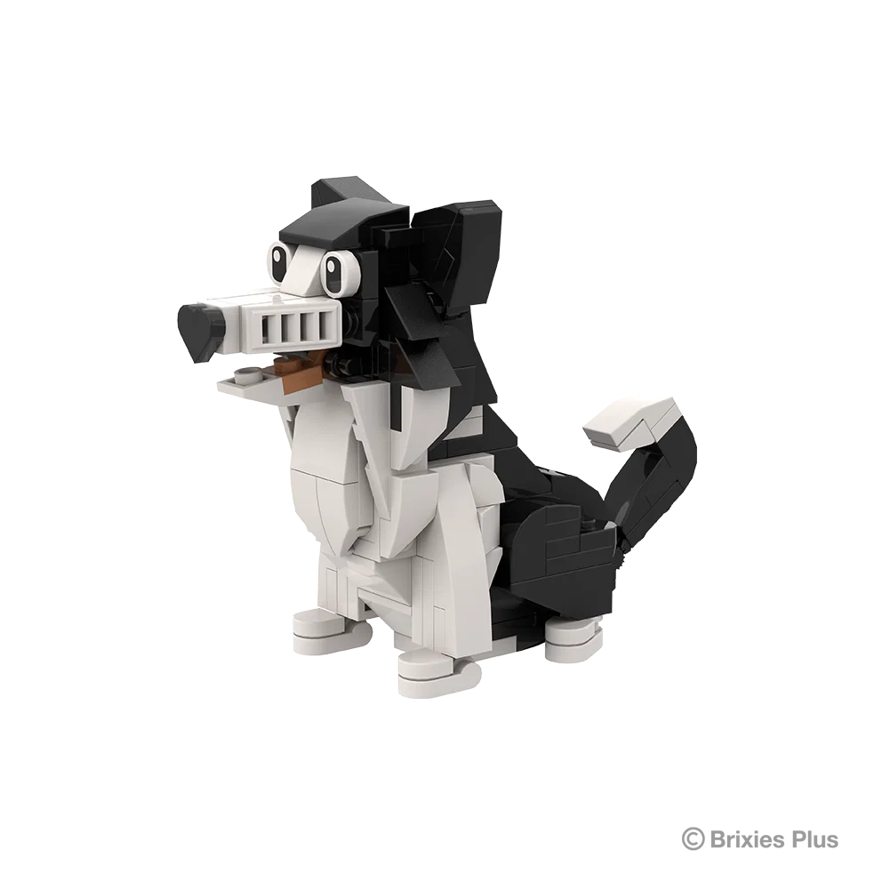 BRIXIES Plus 222.225 Farmbuddies Border Collie | Tier-Bauset