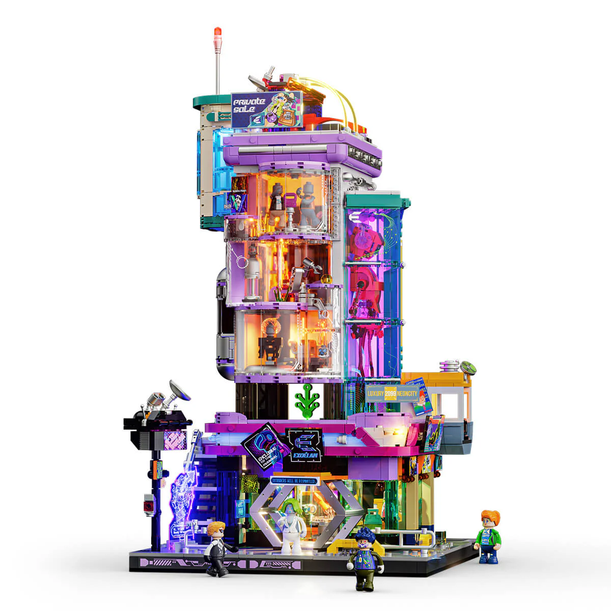 Lumibricks 17007 Cyber Couture Galleria | 2701 Teile LED – Bild 5
