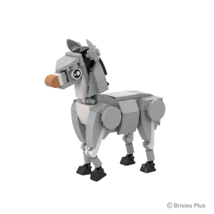BRIXIES Plus 222.220 Farmbuddies Esel | Tier-Bauset
