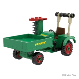 BRIXIES Plus 222.705 Fendt GT + Zubehör Traktor | Landwirtschaft