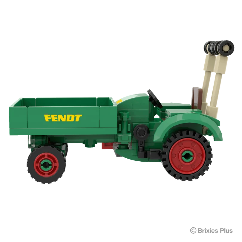 BRIXIES Plus 222.705 Fendt GT + Zubehör Traktor | Landwirtschaft – Bild 3