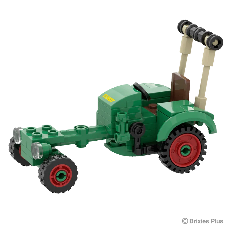 BRIXIES Plus 222.705 Fendt GT + Zubehör Traktor | Landwirtschaft – Bild 5