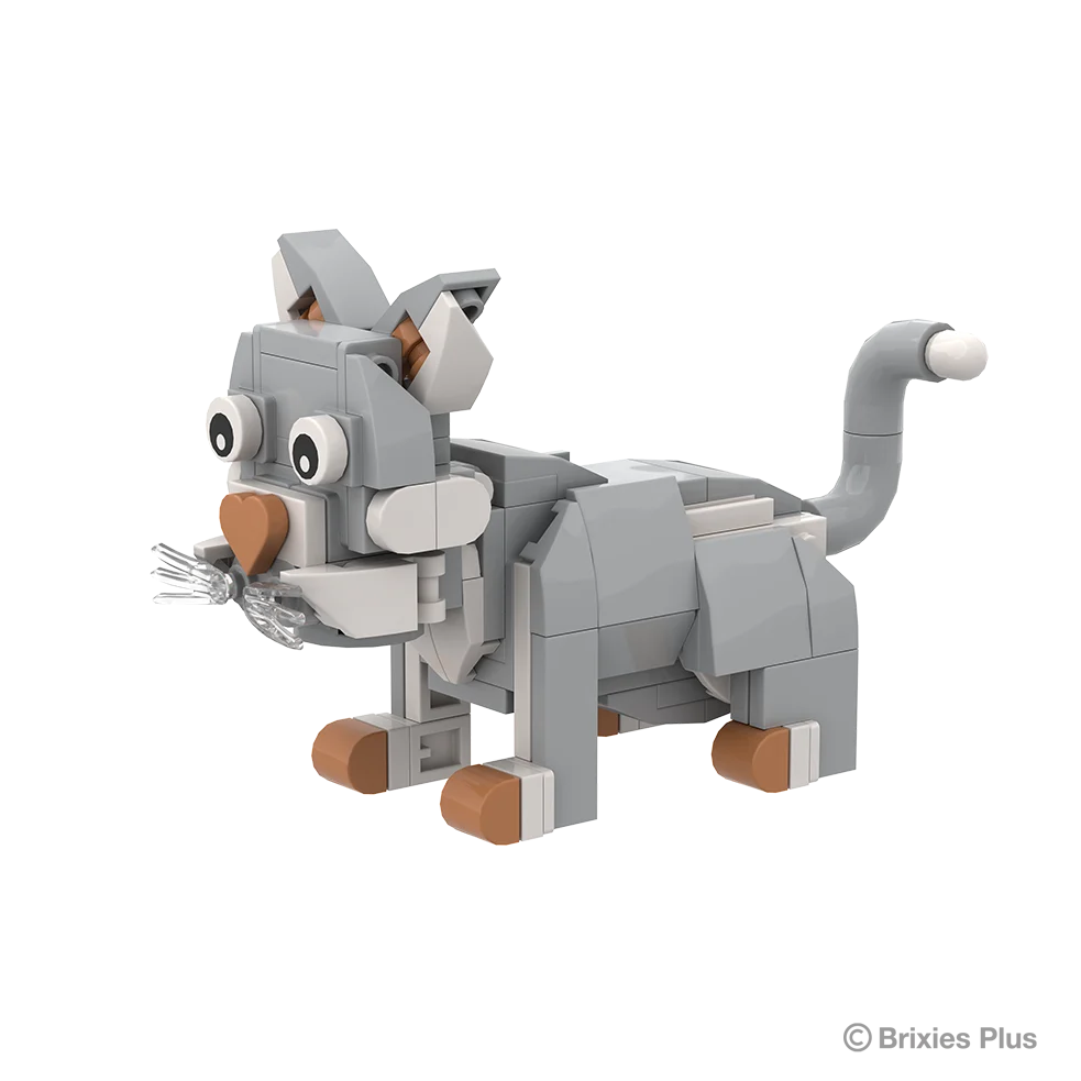 BRIXIES Plus 222.226 Farmbuddies Katze | Tier-Bauset