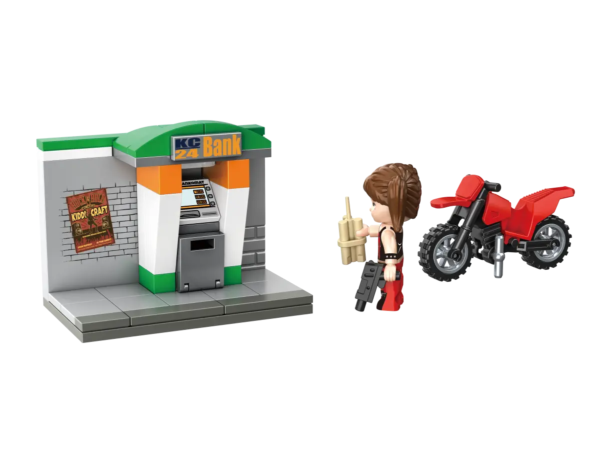 Kiddicraft KC1212 Geldautomaten-Raub | 116 Teile – Bild 3