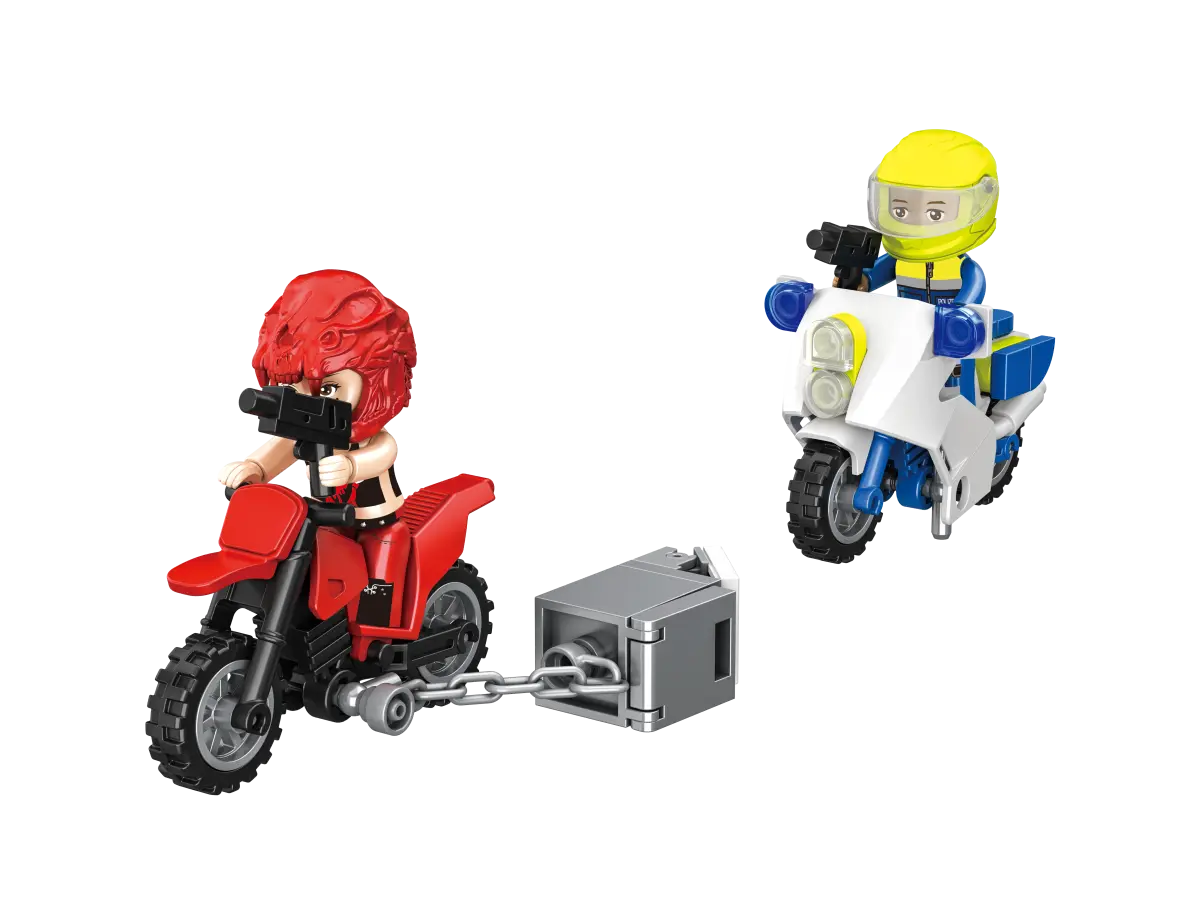 Kiddicraft KC1212 Geldautomaten-Raub | 116 Teile – Bild 5