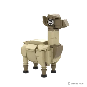 BRIXIES Plus 222.218 Farmbuddies Lama | Tier-Bauset