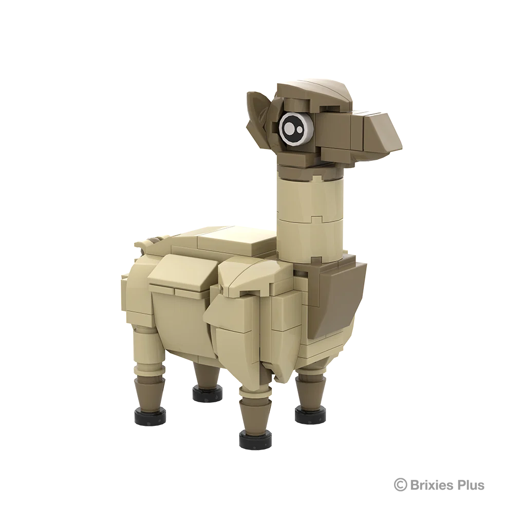 BRIXIES Plus 222.218 Farmbuddies Lama | Tier-Bauset