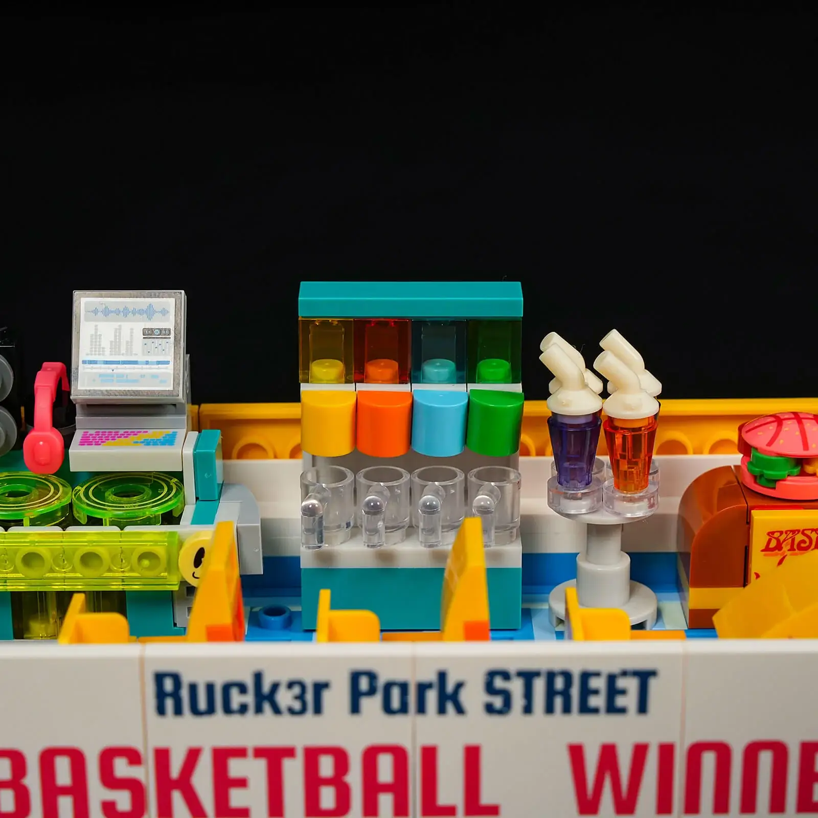 Lumibricks 19010 Streetball Tour Bus mit LED | 1170 Teile – Bild 9
