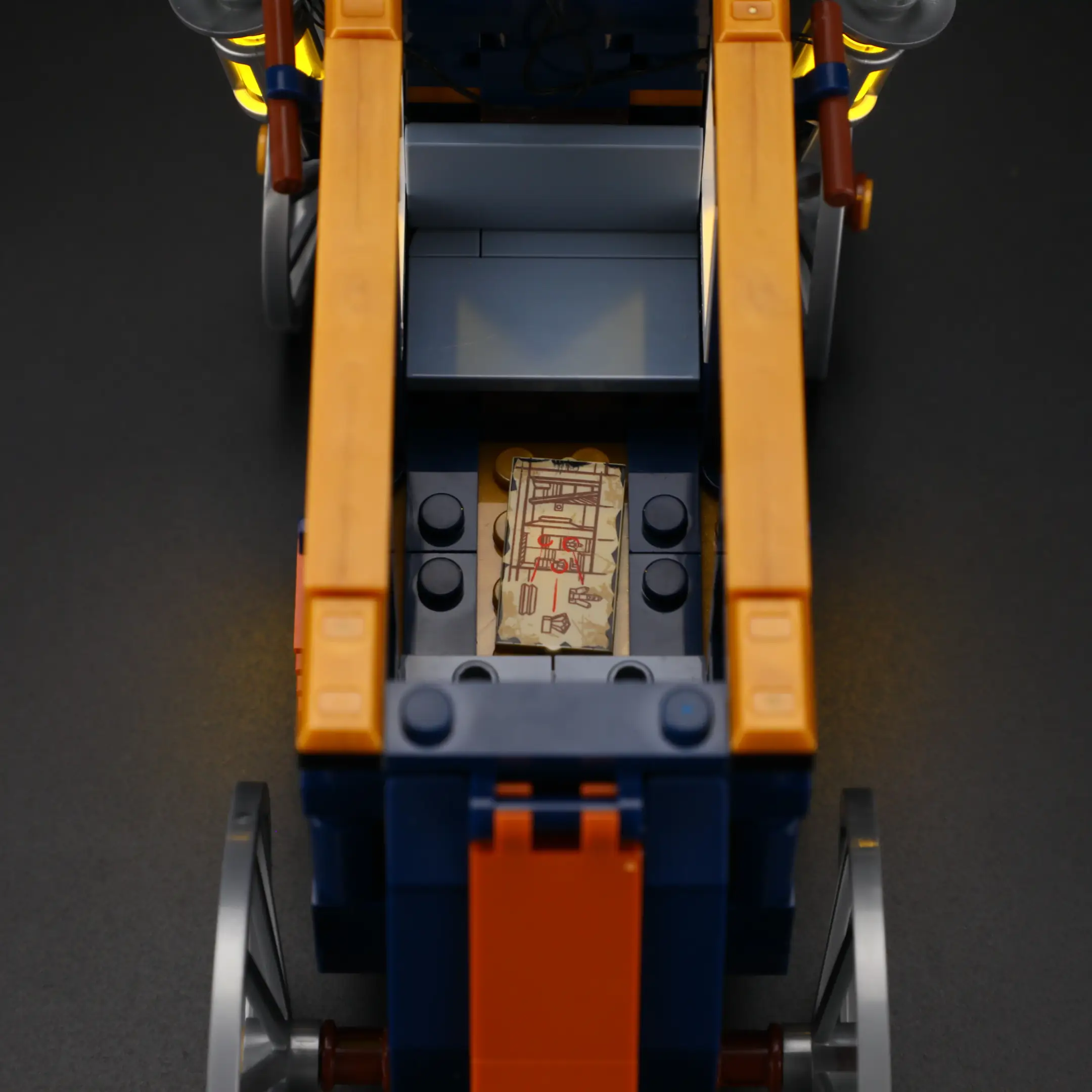 Lumibricks L9099 Schatzpostkutsche mit LED | 309 Teile Western – Bild 11