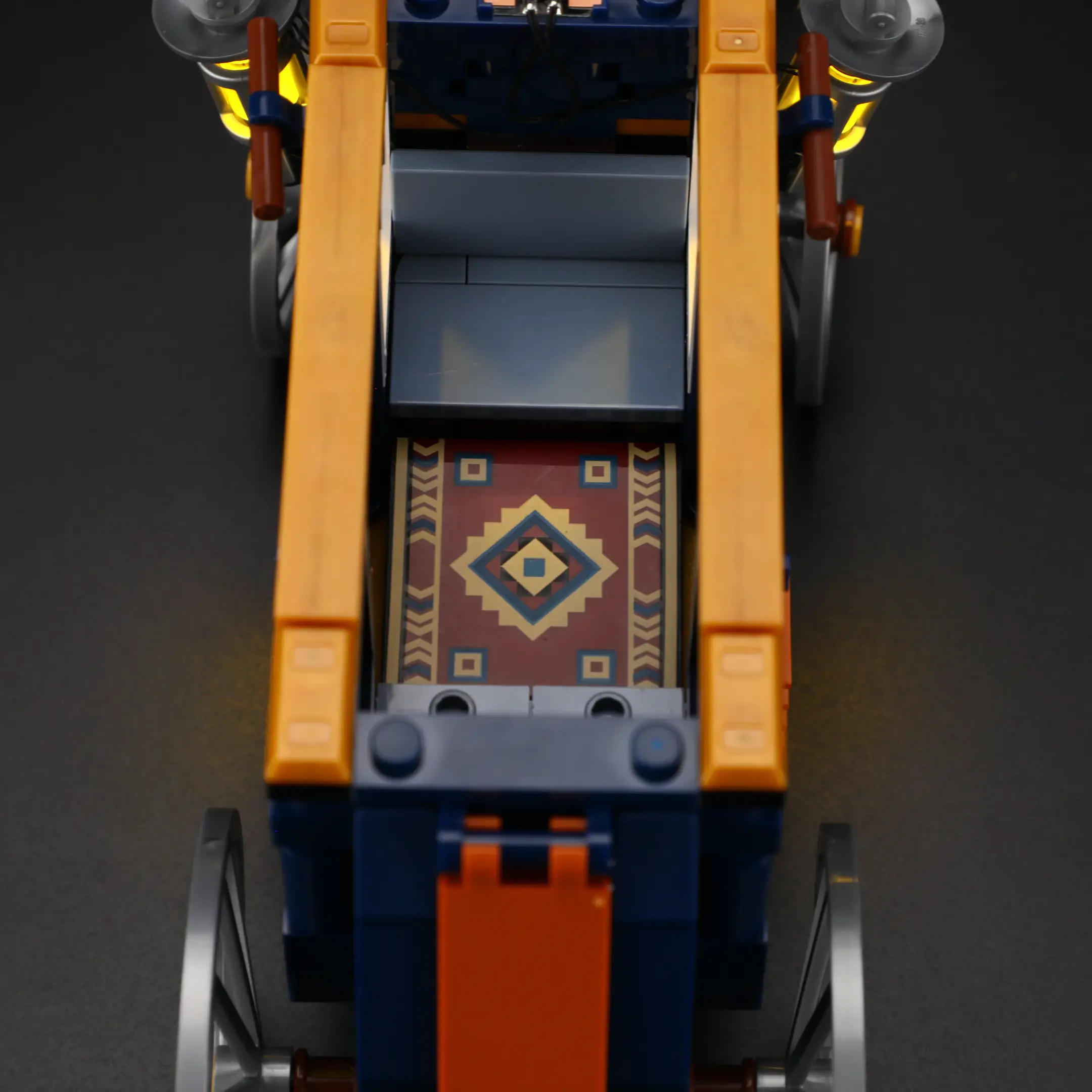 Lumibricks L9099 Schatzpostkutsche mit LED | 309 Teile Western – Bild 12