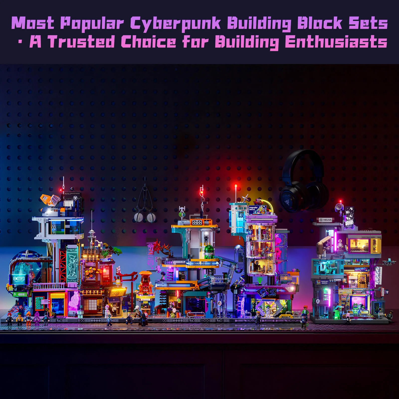 Lumibricks 17007 Cyber Couture Galleria | 2701 Teile LED – Bild 13