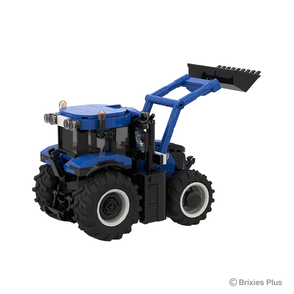 BRIXIES Plus 222.746 New Holland T6 Traktor (382 Teile) | Bauset – Bild 2