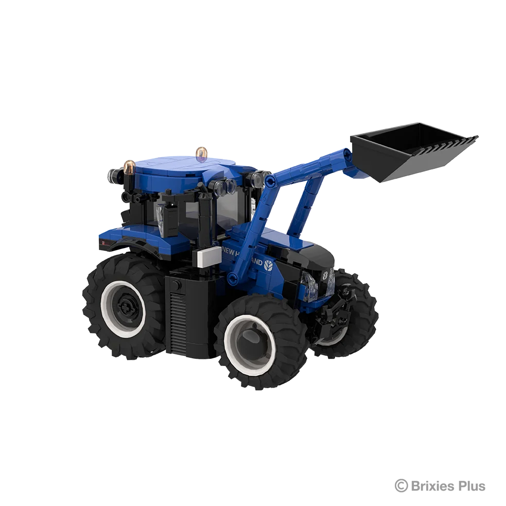 BRIXIES Plus 222.746 New Holland T6 Traktor (382 Teile) | Bauset