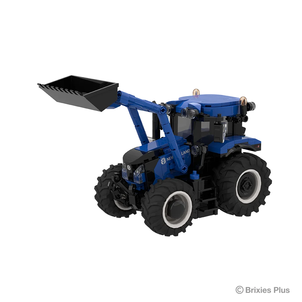 BRIXIES Plus 222.746 New Holland T6 Traktor (382 Teile) | Bauset – Bild 4
