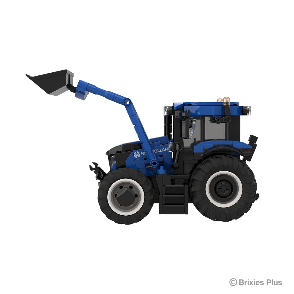 BRIXIES Plus 222.746 New Holland T6 Traktor (382 Teile) | Bauset – Bild 5