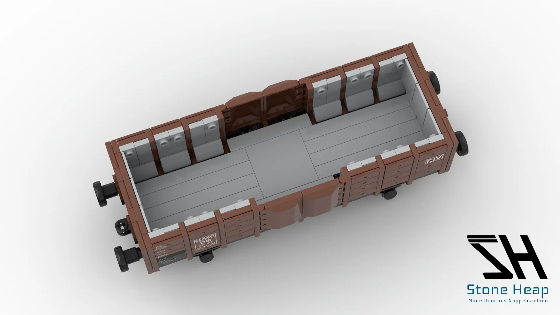 Stone Heap SH-3012 Ommr 33 Güterwagen | 508 Teile – Bild 2