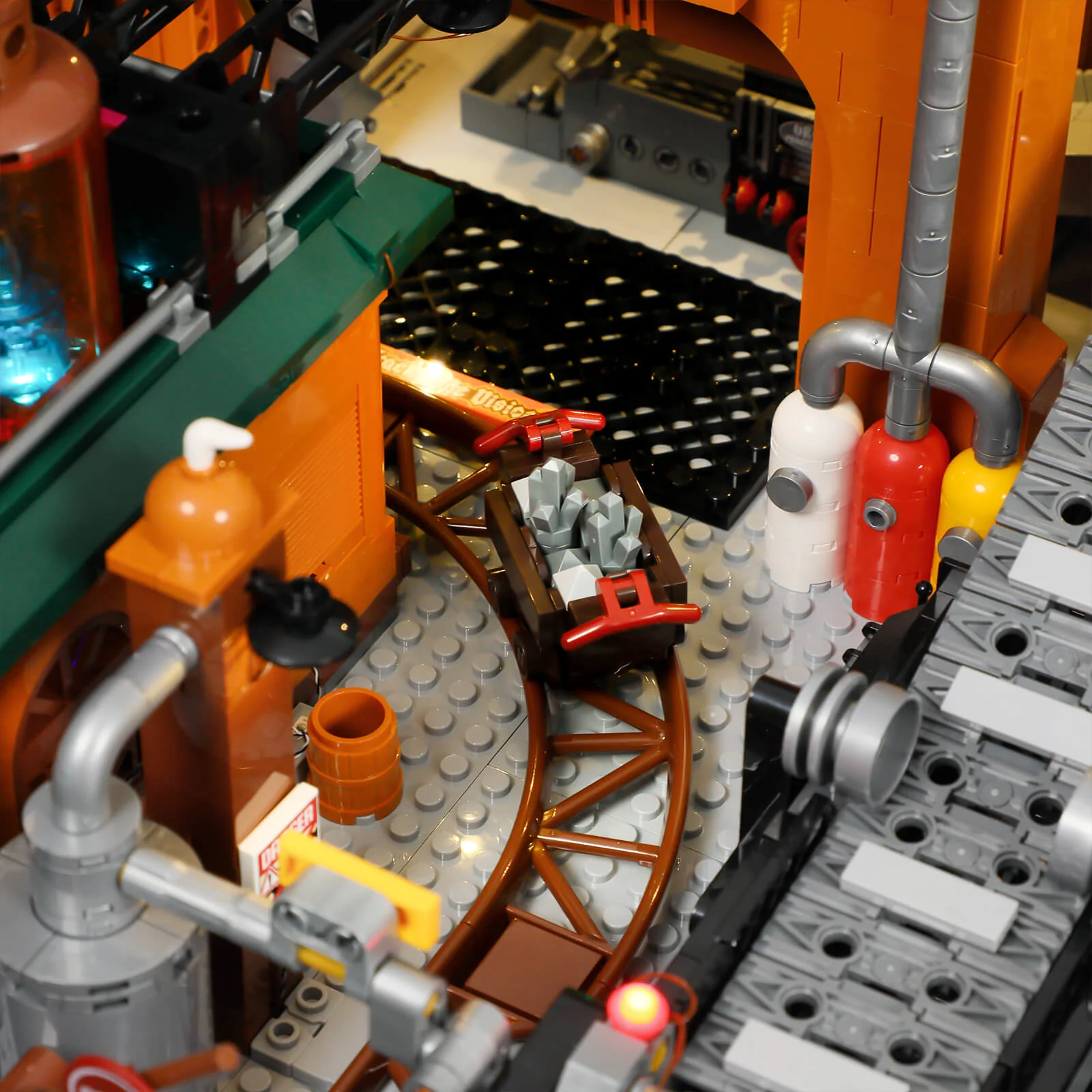 Lumibricks L9101 Ore Factory mit LED | 3138 Teile Steampunk – Bild 12