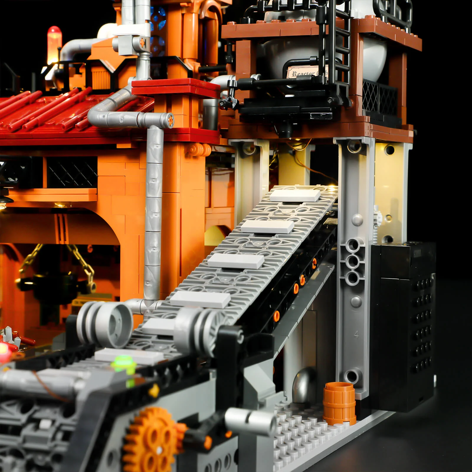 Lumibricks L9101 Ore Factory mit LED | 3138 Teile Steampunk – Bild 13