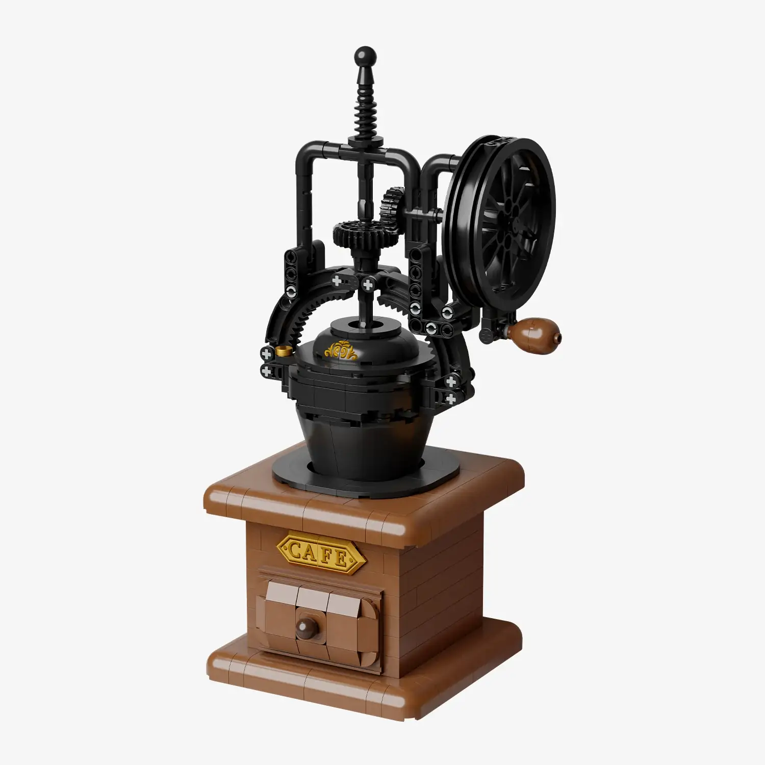 Pantasy 85053 Kaffeemühle Coffee Grinder | 446 Teile Retro – Bild 2