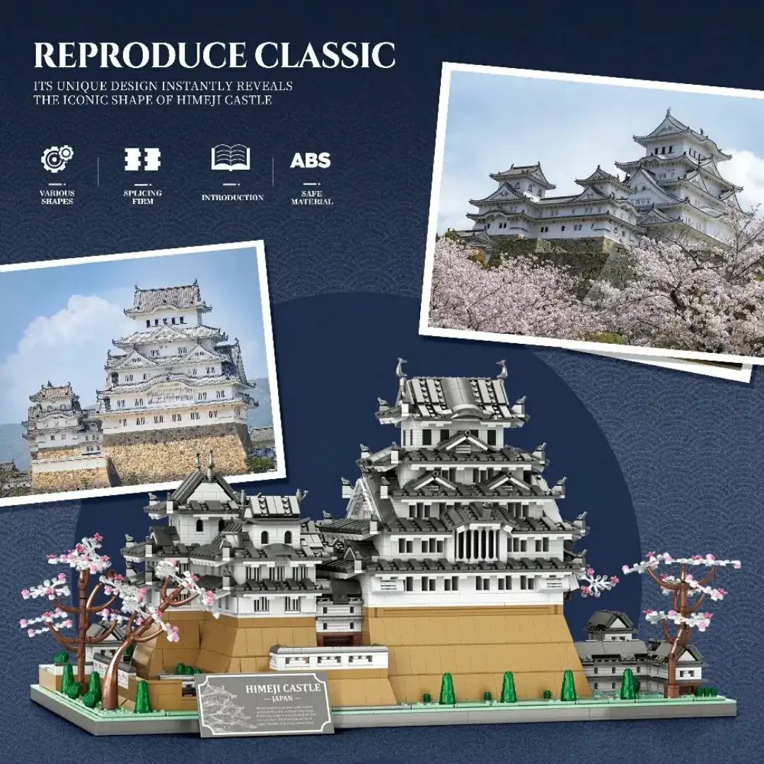 Reobrix 55017 Burg Himeji | 7105 Teile 70cm – Bild 2