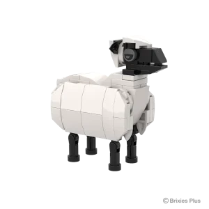BRIXIES Plus 222.215 Farmbuddies Schaf | Tier-Bauset