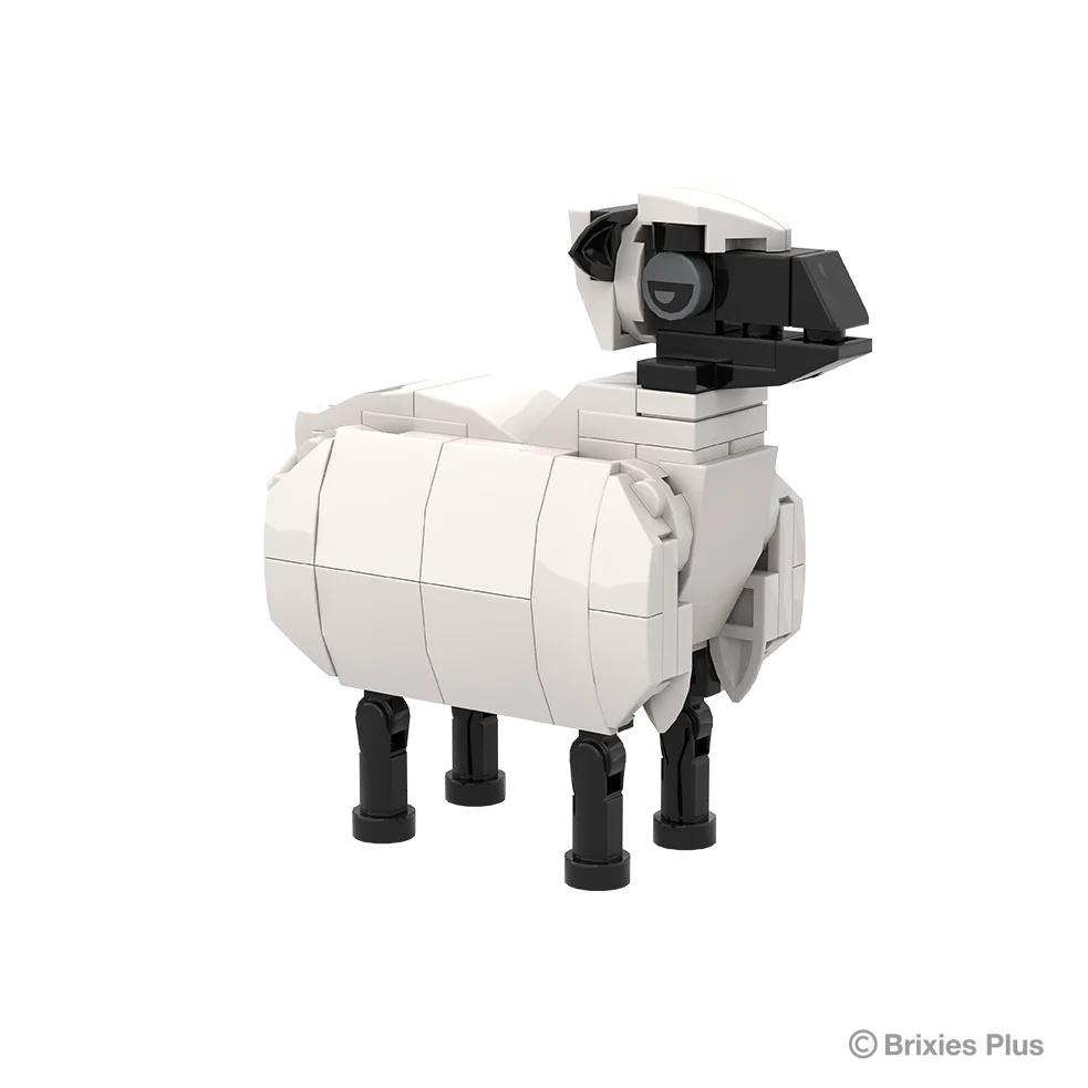 BRIXIES Plus 222.215 Farmbuddies Schaf | Tier-Bauset