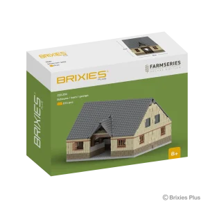 BRIXIES Plus 222.204 Scheune & Pferdestall (805 Teile) | Bauernhof