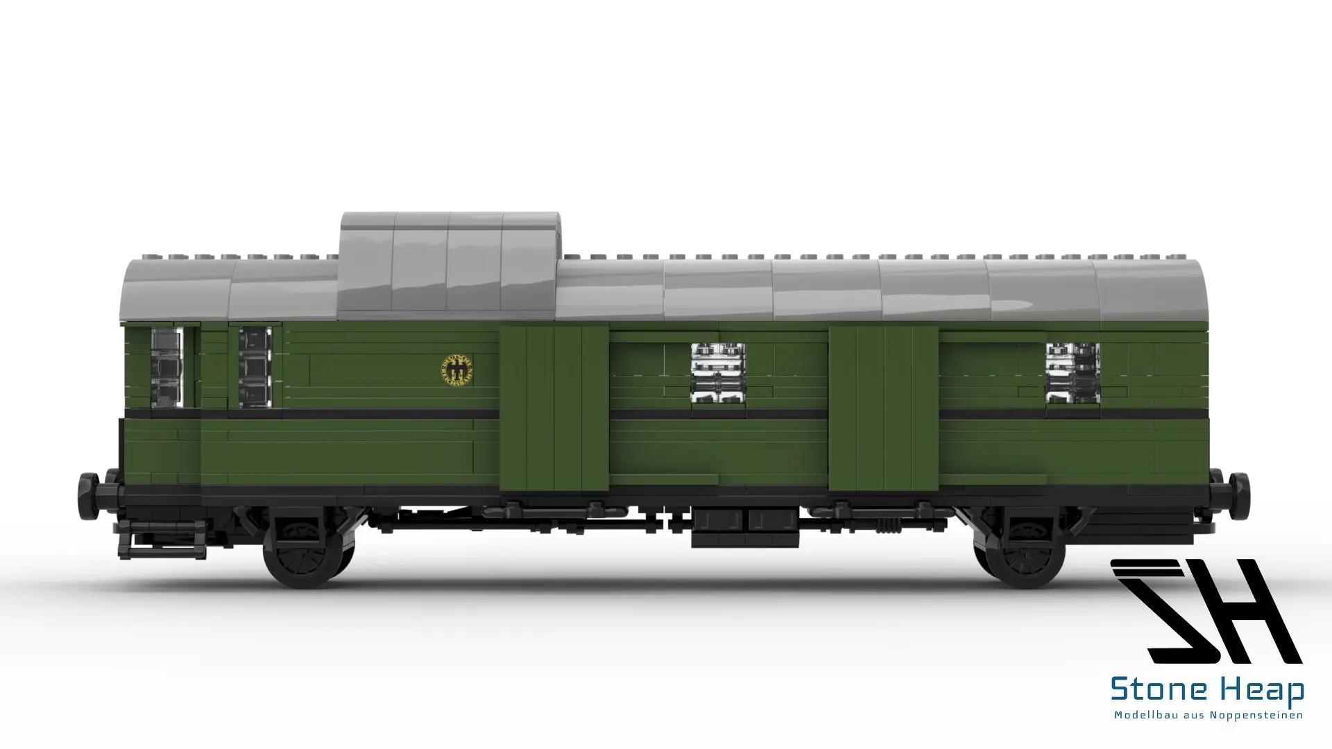 Stone Heap SH-3006 Bi-29 / Pwi-29 Waggon 2-in-1 | 984 Teile – Bild 4