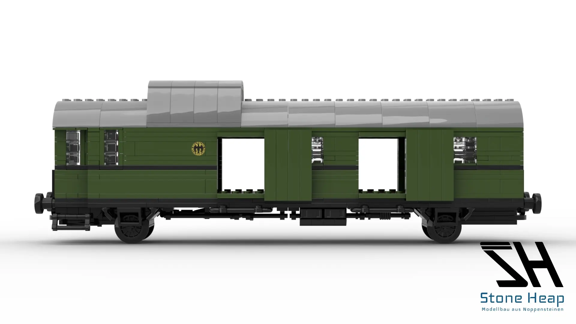 Stone Heap SH-3006 Bi-29 / Pwi-29 Waggon 2-in-1 | 984 Teile – Bild 5