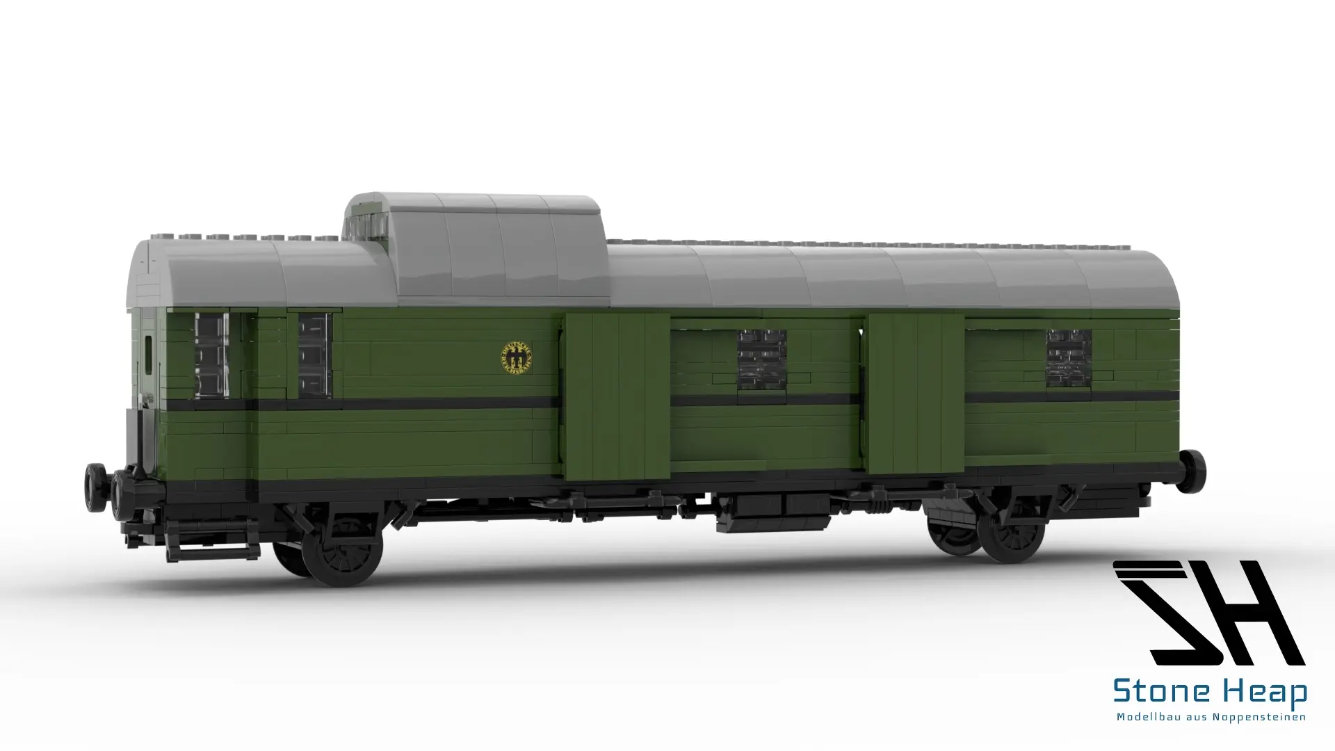 Stone Heap SH-3006 Bi-29 / Pwi-29 Waggon 2-in-1 | 984 Teile – Bild 6