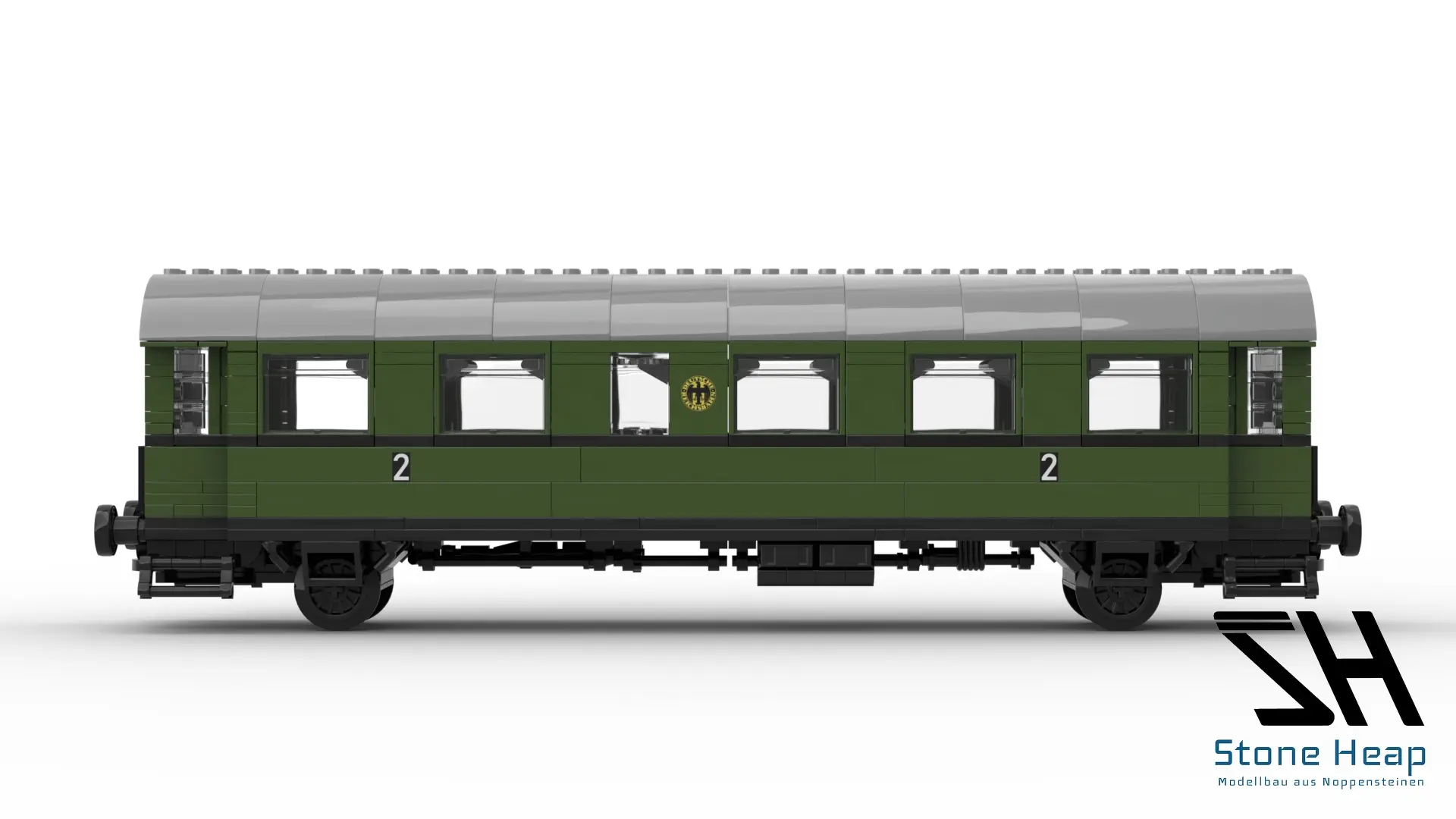 Stone Heap SH-3006 Bi-29 / Pwi-29 Waggon 2-in-1 | 984 Teile – Bild 3