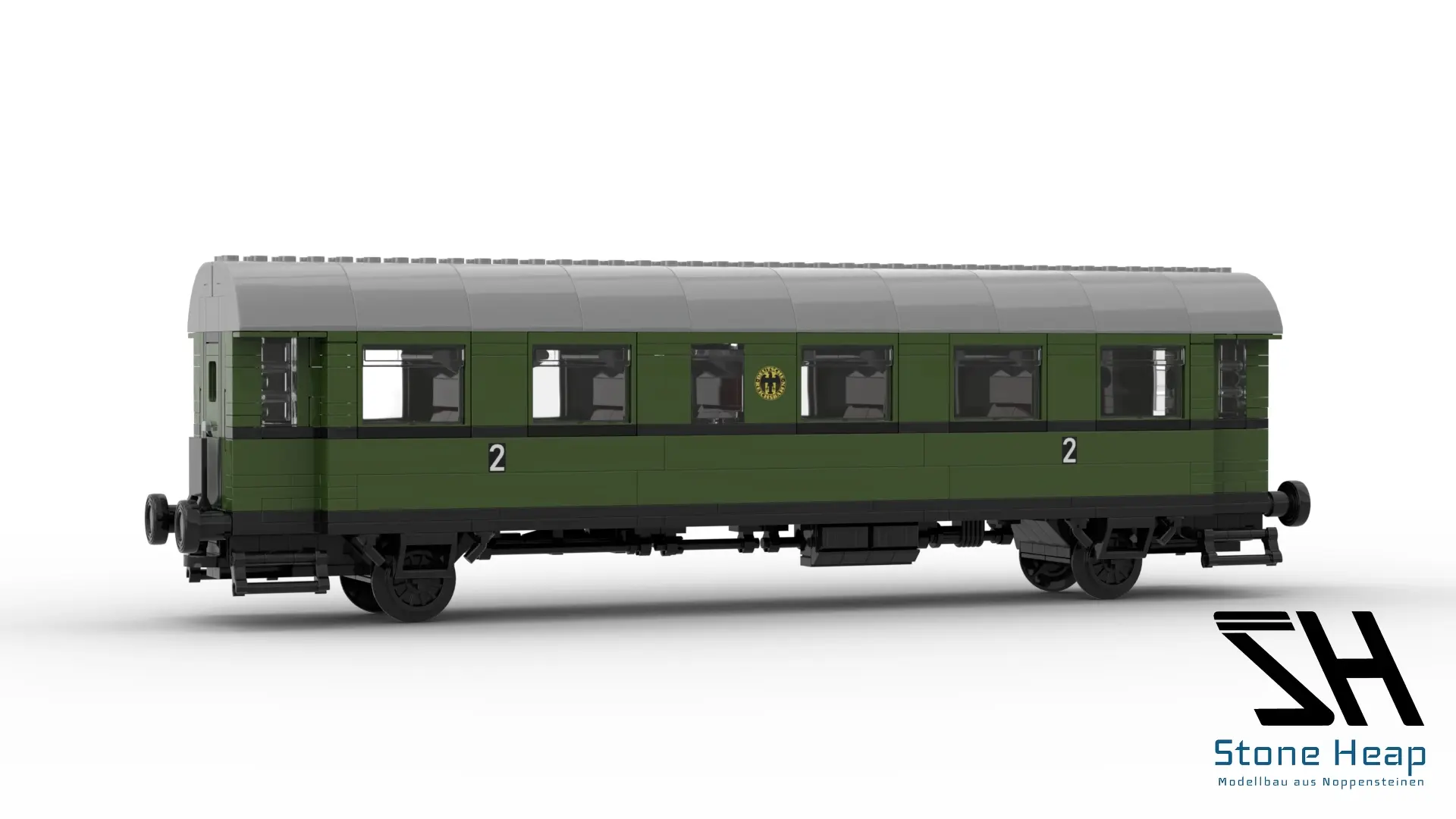 Stone Heap SH-3006 Bi-29 / Pwi-29 Waggon 2-in-1 | 984 Teile