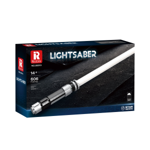 Reobrix 99013 Sci-Fi Lichtschwert Weiß | 606 Teile 95cm LED