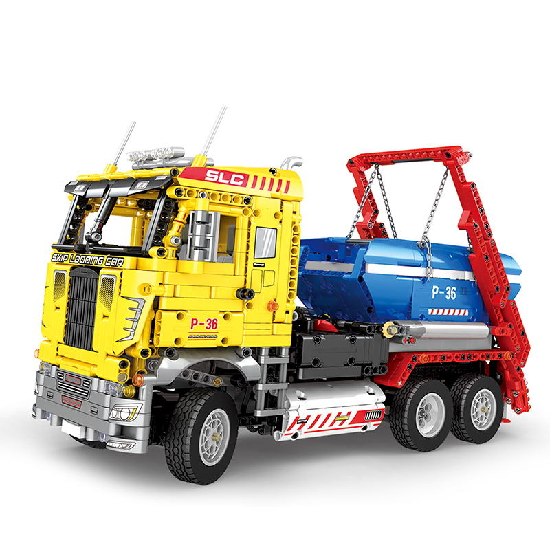 Reobrix 22016 RC Container-LKW Abrollkipper | 1918 Teile – Bild 2