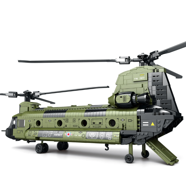 Reobrix 33031 CH-47 Transporthubschrauber | 1458 Teile – Bild 4