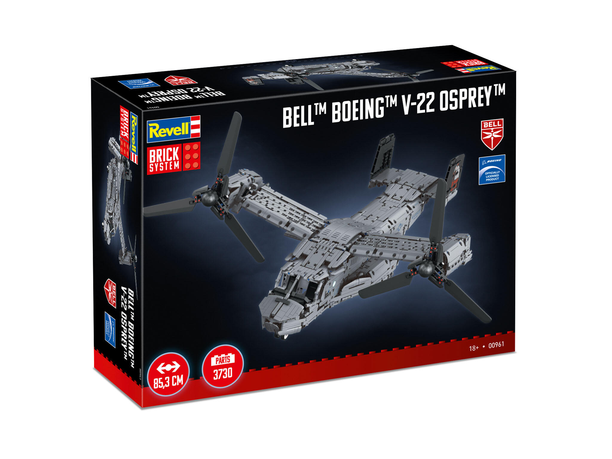 Revell Bricks V-22 Osprey | Kipprotor Flugzeug – Bild 2