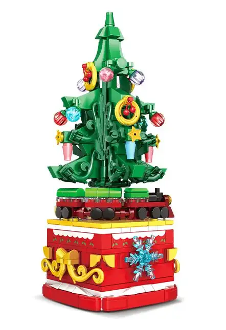 WOMA 11149-DS Drehbarer Weihnachtsbaum | Klemmbausteine Deko