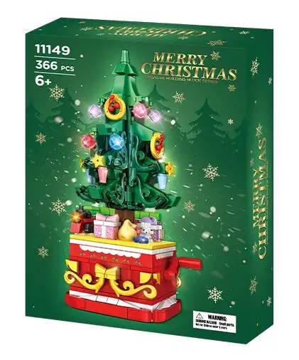 WOMA 11149-DS Drehbarer Weihnachtsbaum | Klemmbausteine Deko – Bild 5