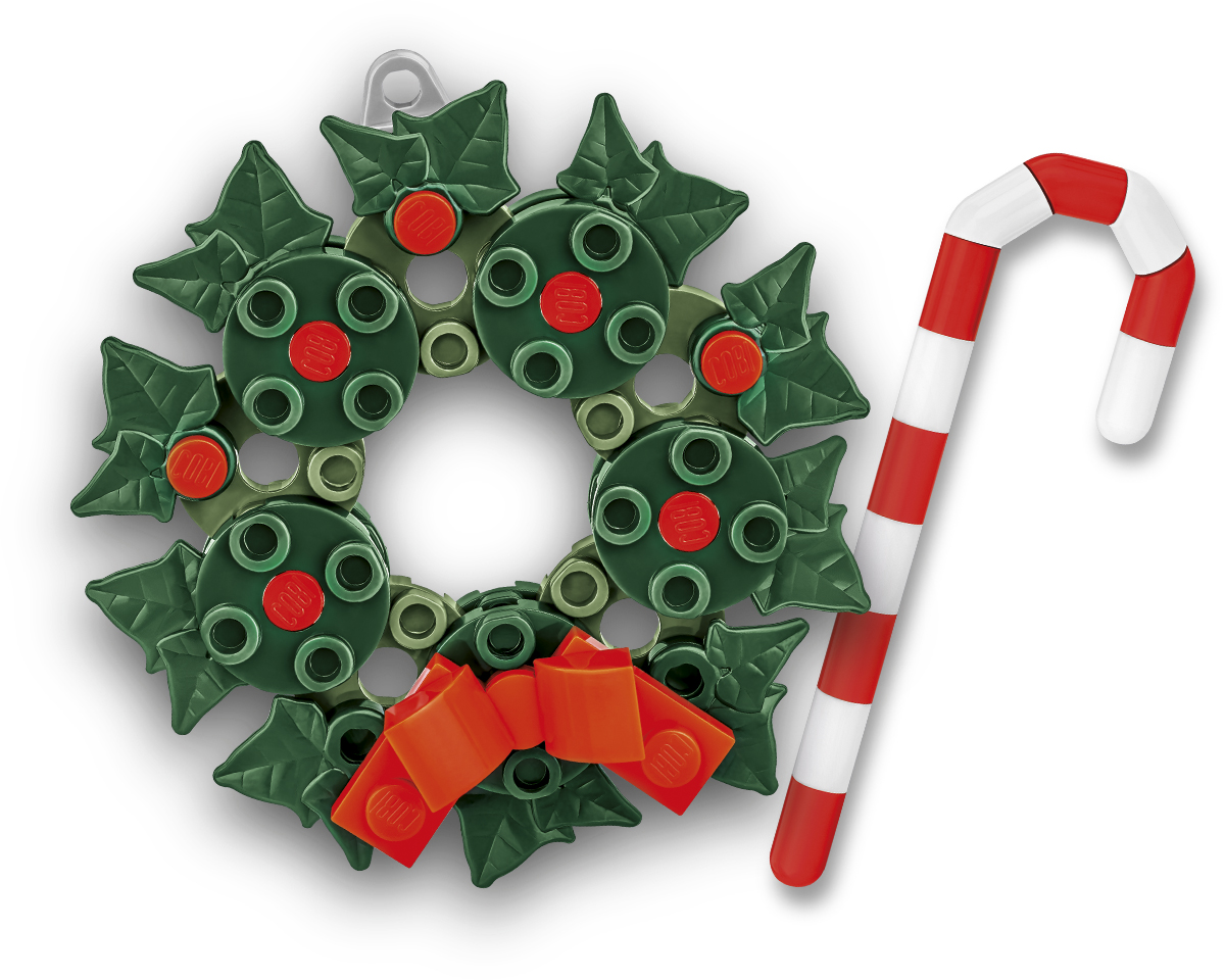COBI 20009 Christbaumschmuck Adventskranz | Weihnachtsanhänger – Bild 2
